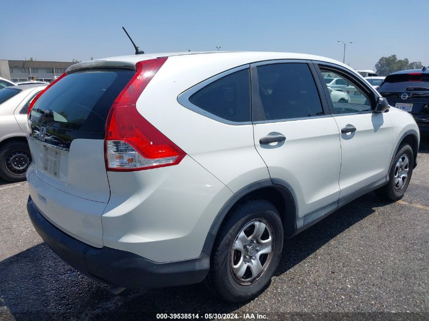 2014 Honda Cr-V Lx VIN: 5J6RM3H37EL038336 Lot: 39538514