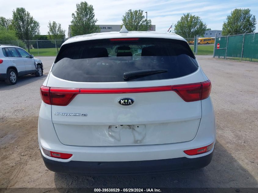 2019 Kia Sportage Lx VIN: KNDPM3AC3K7580822 Lot: 39538529