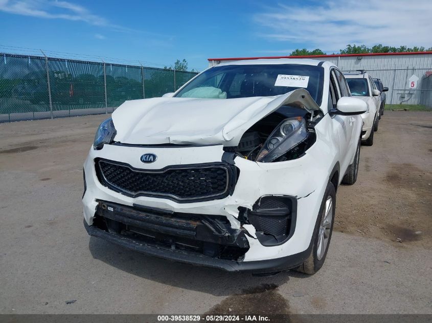 2019 Kia Sportage Lx VIN: KNDPM3AC3K7580822 Lot: 39538529