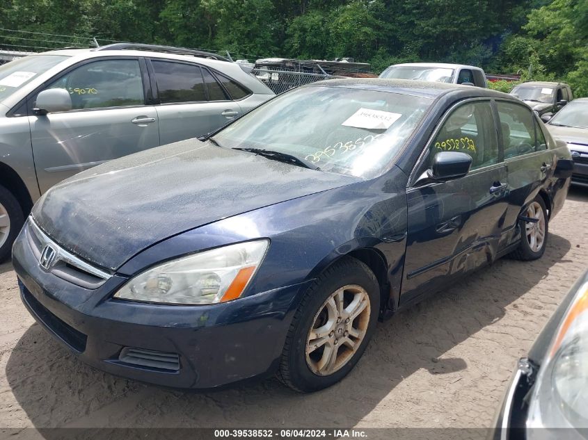 2006 Honda Accord 2.4 Se VIN: 1HGCM56376A047191 Lot: 39538532