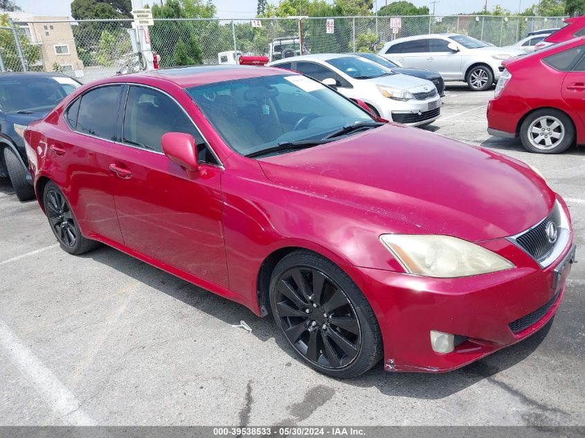 2006 Lexus Is 250 VIN: JTHBK262465013884 Lot: 39538533