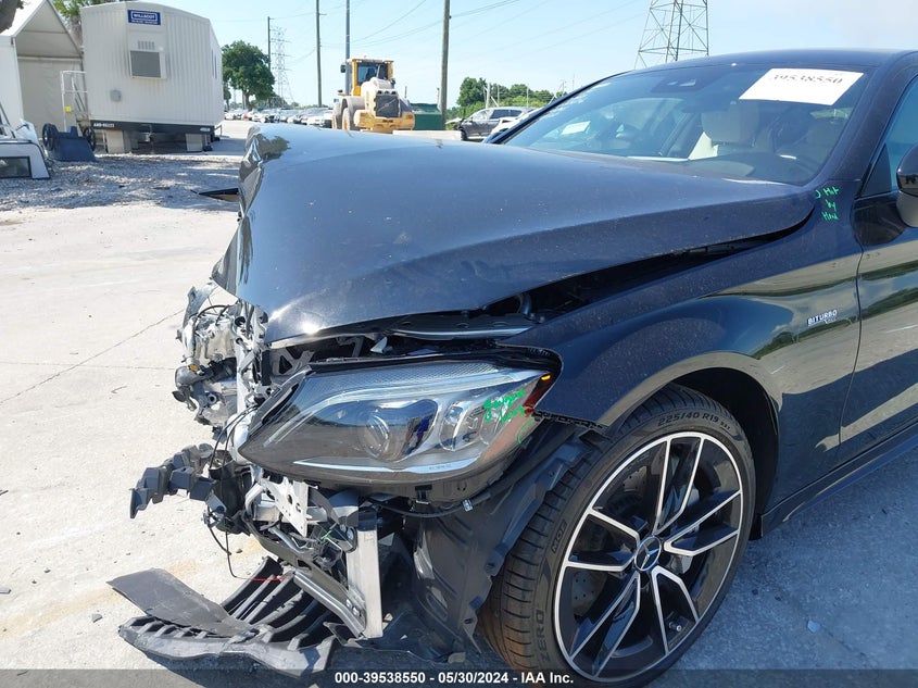 2023 Mercedes-Benz Amg C 43 4Matic VIN: W1KWJ6EB8PG120981 Lot: 39538550