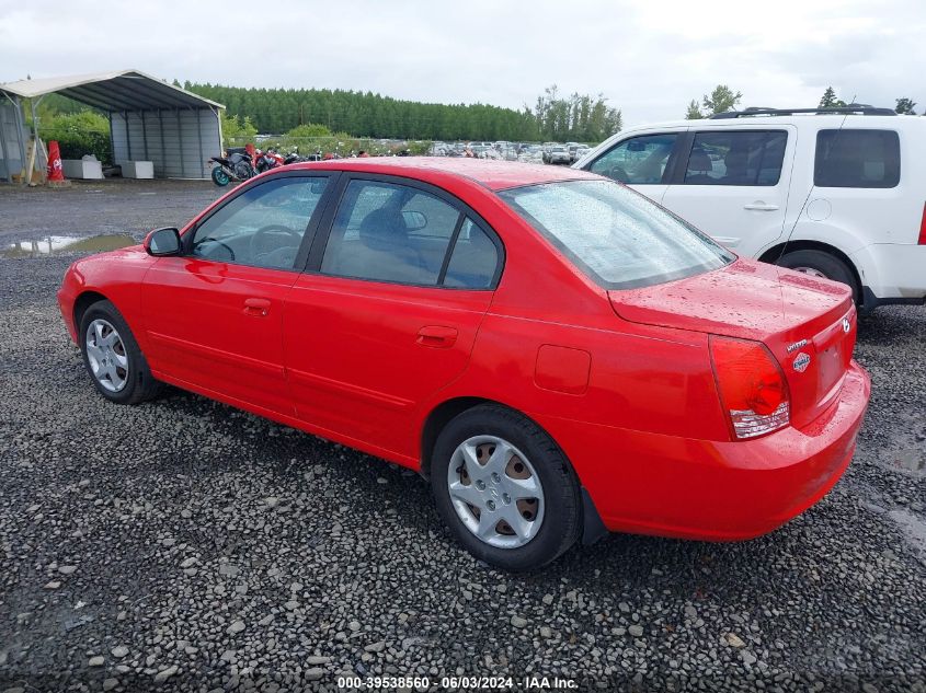 2005 Hyundai Elantra Gls/Gt VIN: KMHDN46D35U967136 Lot: 39538560