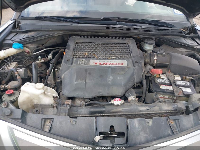 2010 Acura Rdx VIN: 5J8TB1H27AA001954 Lot: 39538567