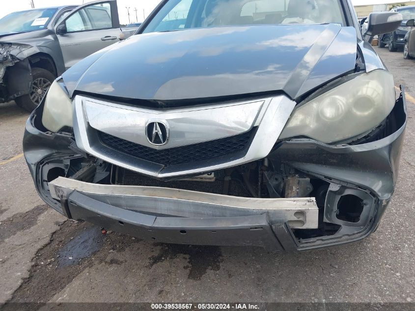 2010 Acura Rdx VIN: 5J8TB1H27AA001954 Lot: 39538567