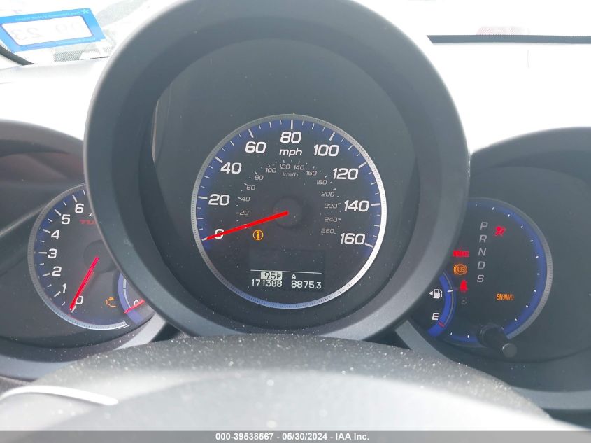 2010 Acura Rdx VIN: 5J8TB1H27AA001954 Lot: 39538567