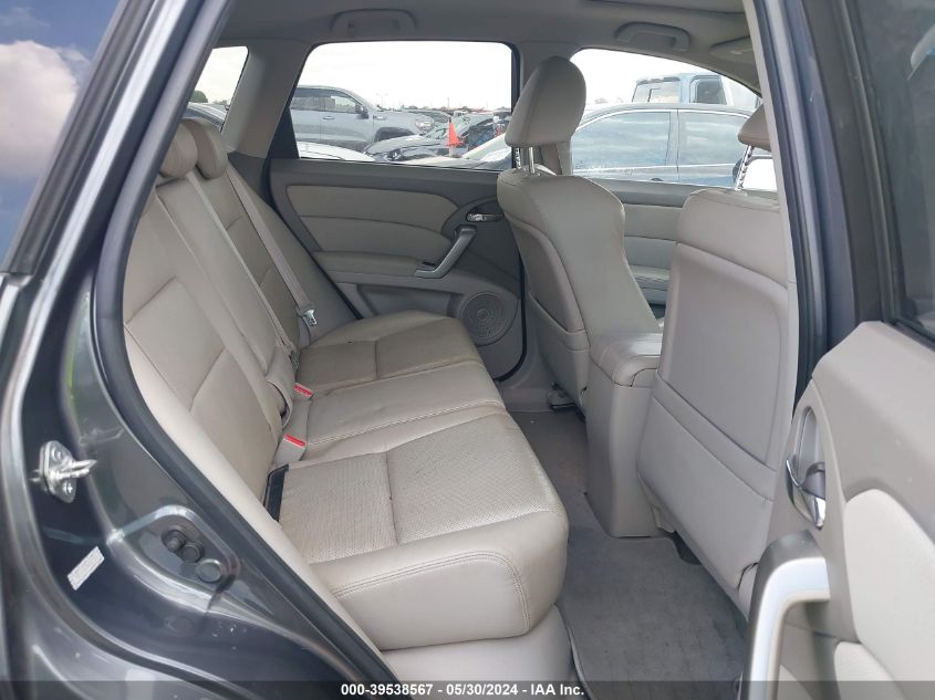 2010 Acura Rdx VIN: 5J8TB1H27AA001954 Lot: 39538567