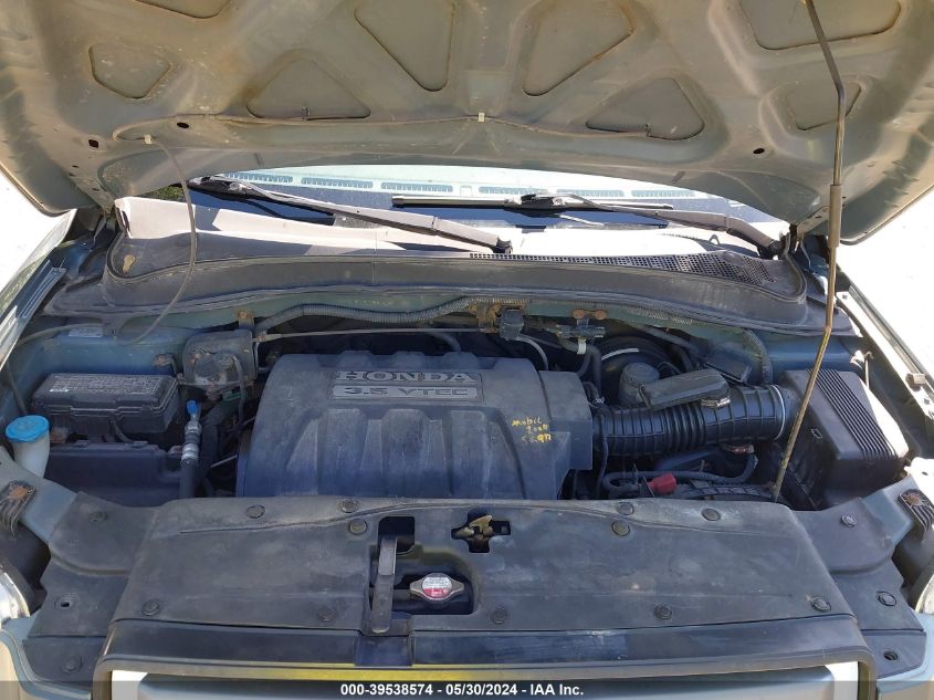 2006 Honda Pilot Ex-L VIN: 2HKYF18686H505795 Lot: 39538574