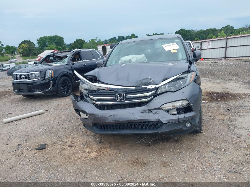 2016 Honda Pilot Ex-L VIN: 5FNYF6H78GB102745 Lot: 39538575