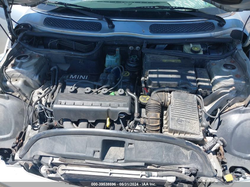 2005 Mini Cooper VIN: WMWRC334X5TJ68410 Lot: 39538596