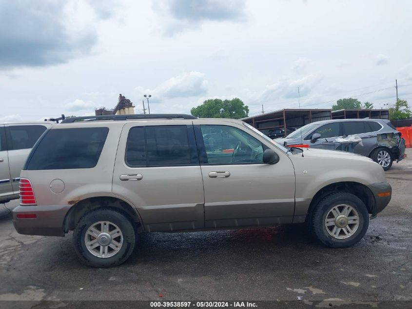 2004 Mercury Mountaineer VIN: 4M2ZU66K54UJ22742 Lot: 39538597