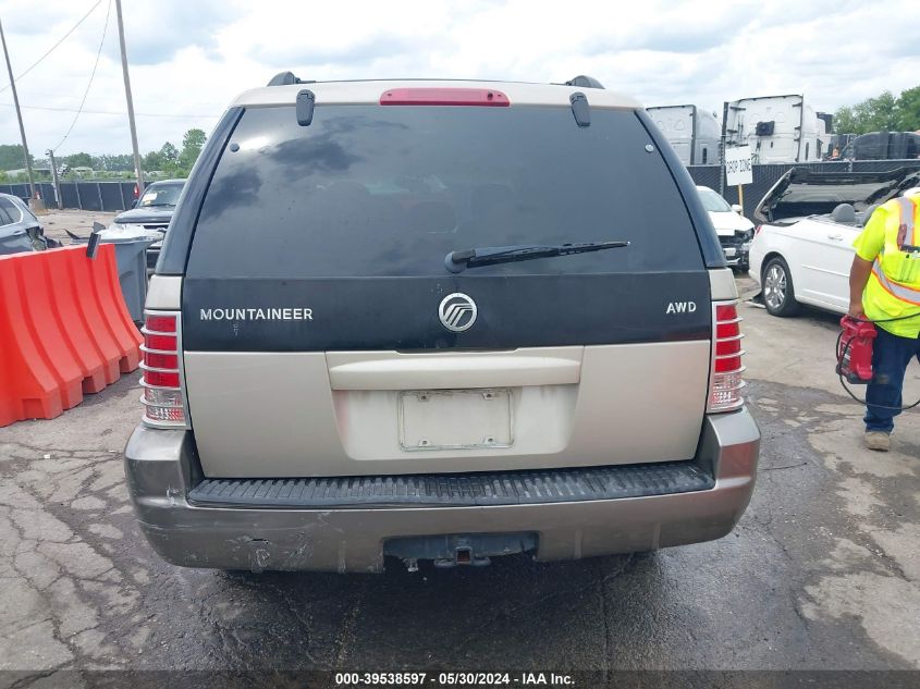 2004 Mercury Mountaineer VIN: 4M2ZU66K54UJ22742 Lot: 39538597