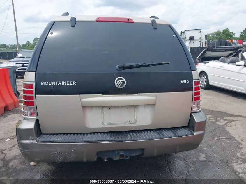 2004 Mercury Mountaineer VIN: 4M2ZU66K54UJ22742 Lot: 39538597