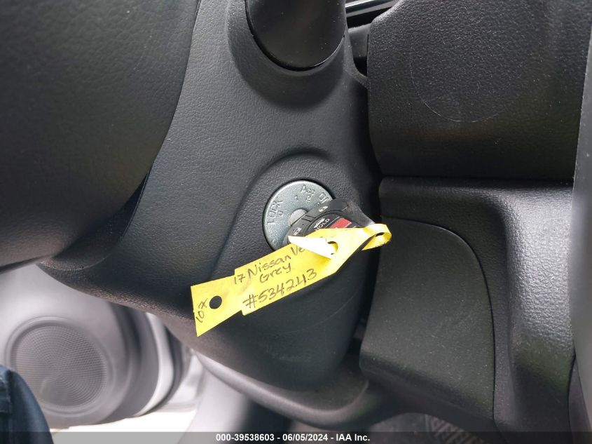 2017 Nissan Versa S/S Plus/Sv/Sl VIN: 3N1CN7AP4HL888403 Lot: 39538603