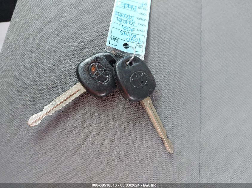 2021 Toyota Tacoma Sr VIN: 3TYSX5EN6MT003997 Lot: 39538613