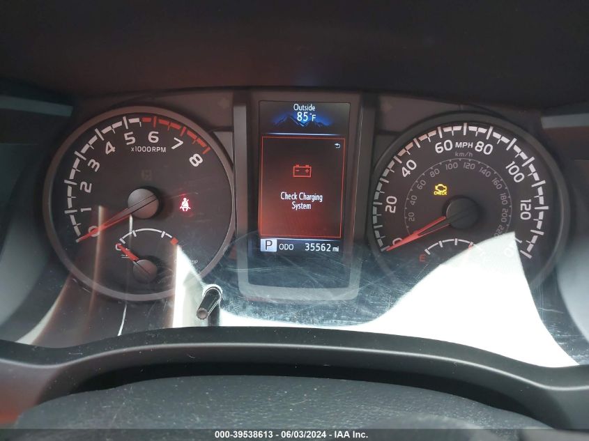 2021 Toyota Tacoma Sr VIN: 3TYSX5EN6MT003997 Lot: 39538613