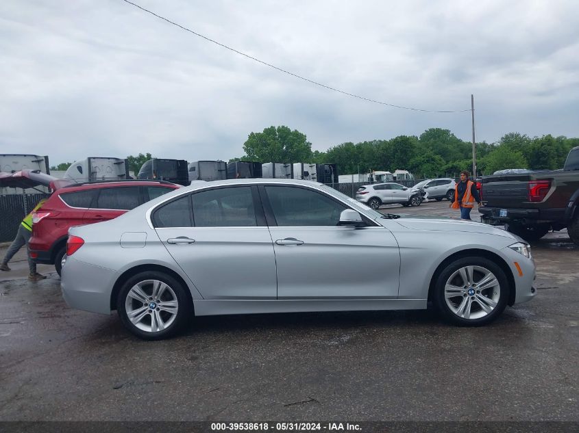 2017 BMW 330I xDrive VIN: WBA8D9G5XHNU60341 Lot: 39538618