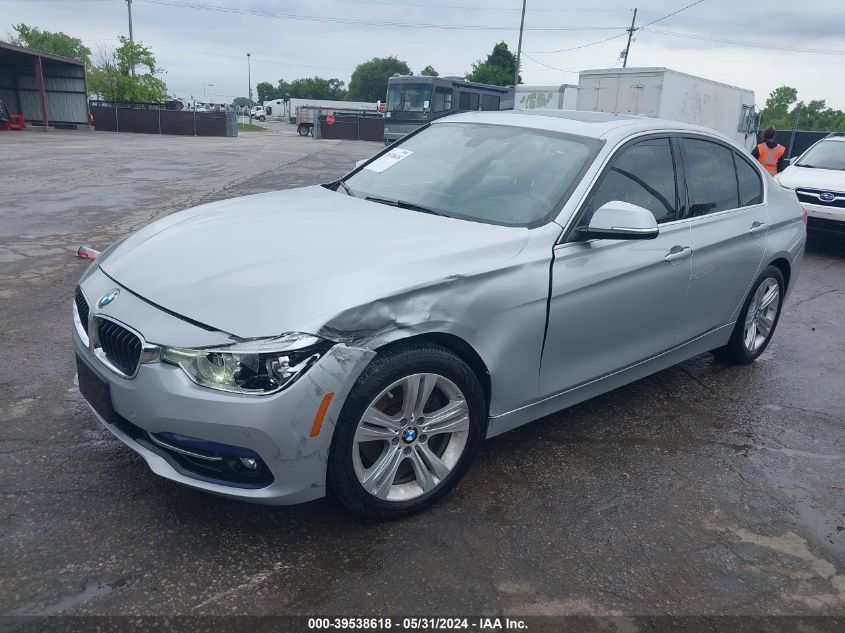 2017 BMW 330I xDrive VIN: WBA8D9G5XHNU60341 Lot: 39538618