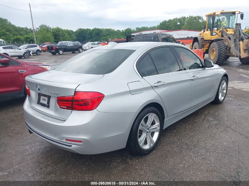 2017 BMW 330I xDrive VIN: WBA8D9G5XHNU60341 Lot: 39538618