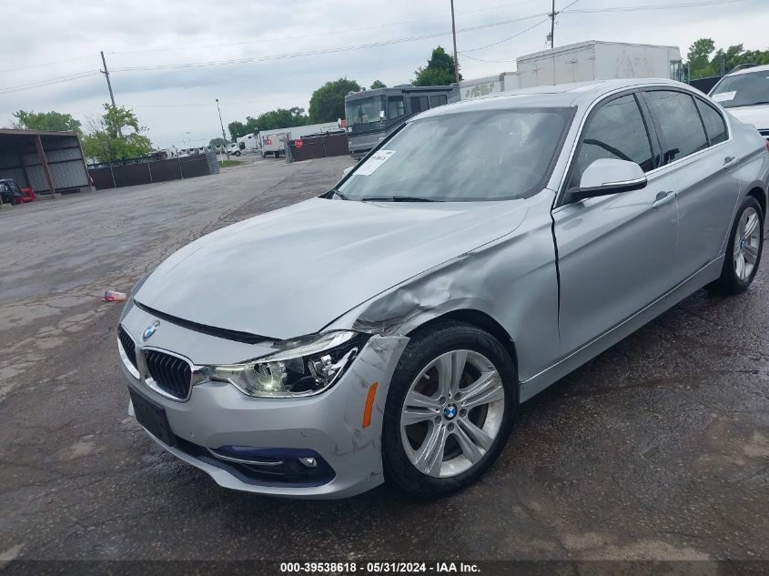 2017 BMW 330I xDrive VIN: WBA8D9G5XHNU60341 Lot: 39538618