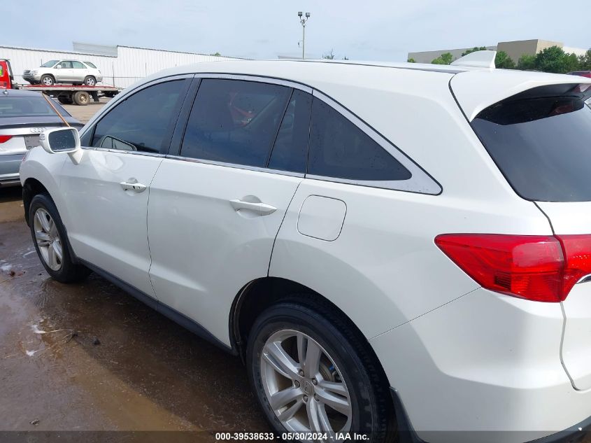 2015 Acura Rdx VIN: 5J8TB4H38FL018896 Lot: 39538633