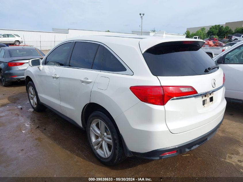 2015 Acura Rdx VIN: 5J8TB4H38FL018896 Lot: 39538633