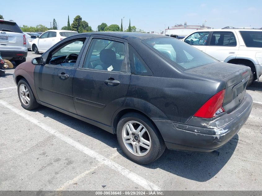 2002 Ford Focus Se VIN: 1FAFP34382W197940 Lot: 39538645