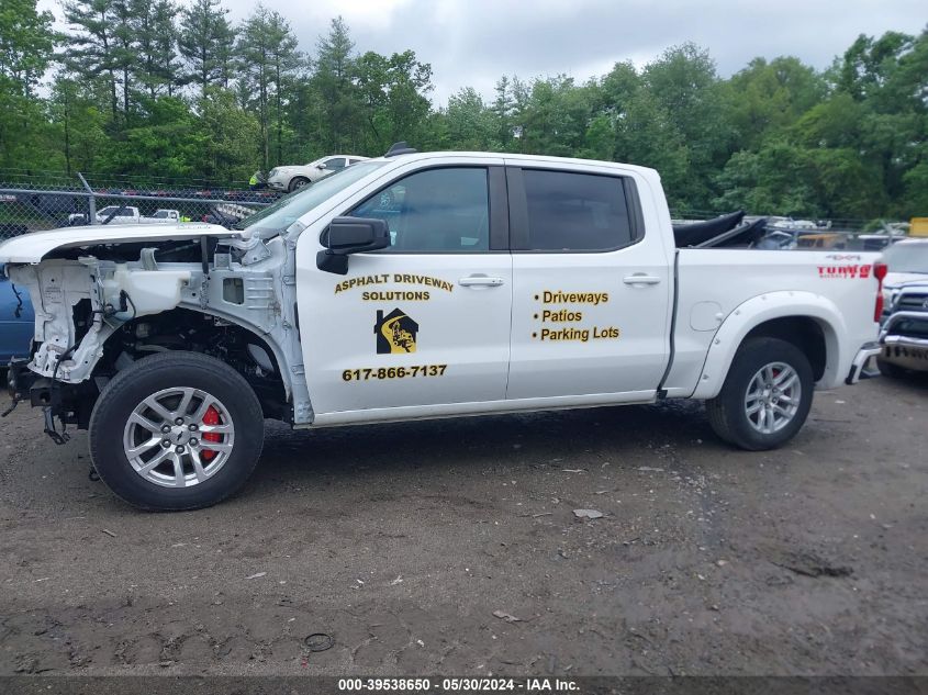 2021 Chevrolet Silverado 1500 4Wd Short Bed Rst VIN: 3GCUYEET9MG134517 Lot: 39538650