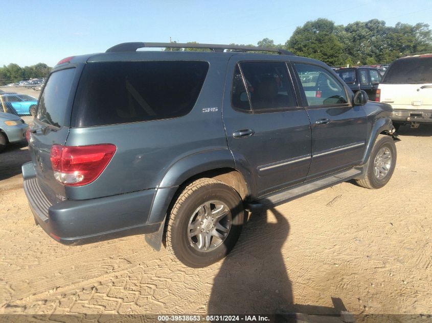 2007 Toyota Sequoia Sr5 VIN: 5TDZT34A77S298637 Lot: 39538653