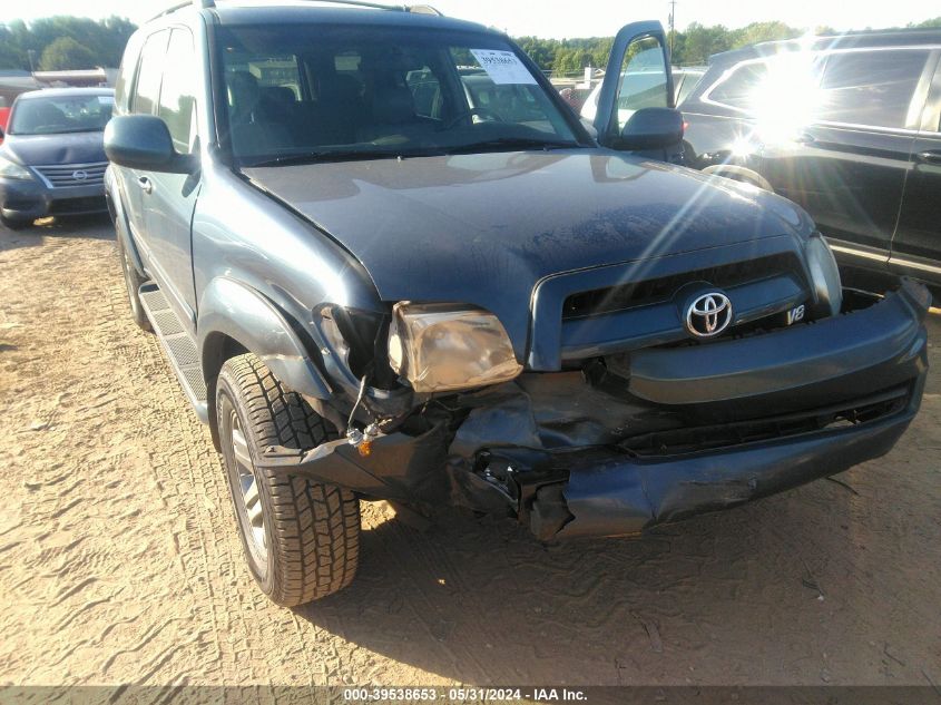 2007 Toyota Sequoia Sr5 VIN: 5TDZT34A77S298637 Lot: 39538653