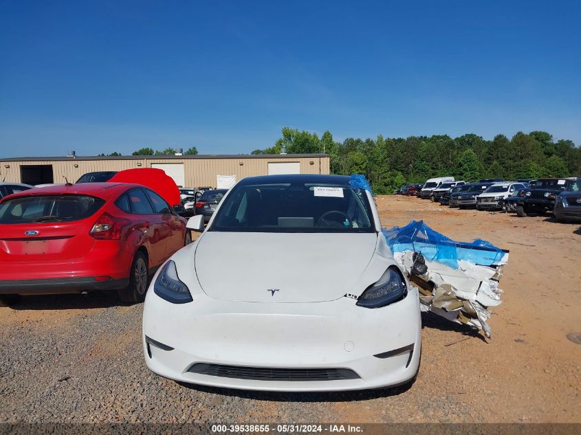 2020 Tesla Model Y Long Range Dual Motor All-Wheel Drive VIN: 5YJYGDEE4LF035009 Lot: 39538655