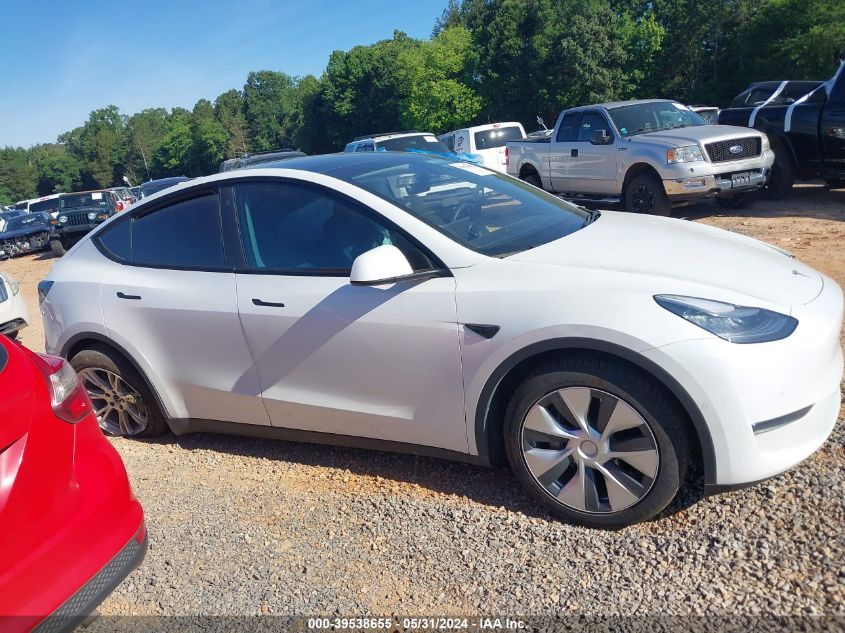 2020 Tesla Model Y Long Range Dual Motor All-Wheel Drive VIN: 5YJYGDEE4LF035009 Lot: 39538655