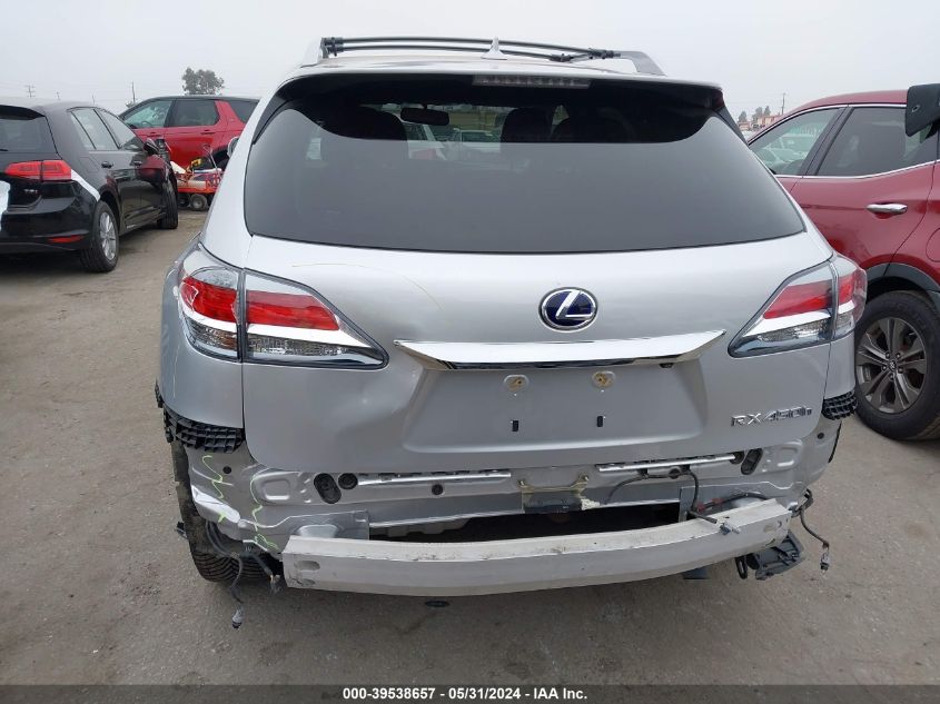 2013 Lexus Rx 450H 450 VIN: JTJBC1BA3D2437929 Lot: 39538657