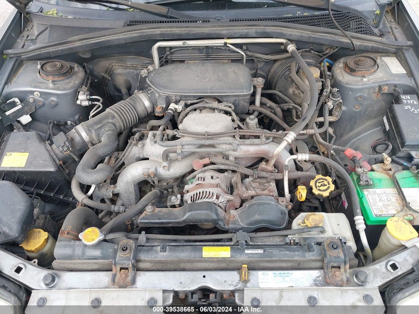 2007 Subaru Forester 2.5X/Sports 2.5X VIN: JF1SG63647H735346 Lot: 39538665