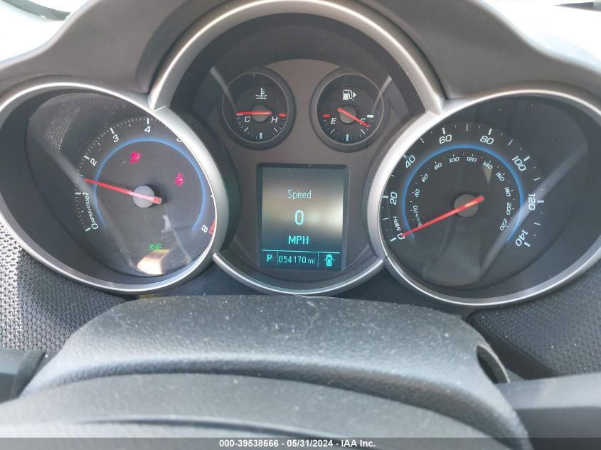 2012 Chevrolet Cruze 1Lt VIN: 1G1PF5SC3C7213868 Lot: 39538666