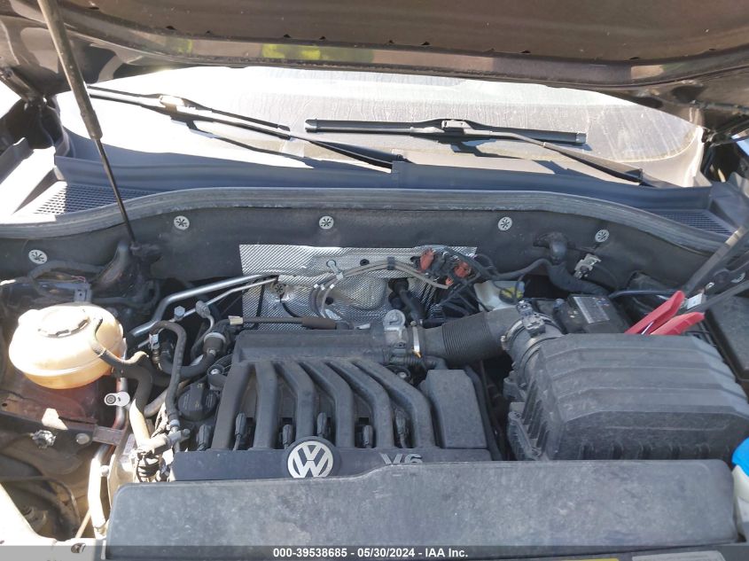 2021 Volkswagen Atlas 3.6L V6 Se W/Technology VIN: 1V2HR2CA0MC545045 Lot: 39538685