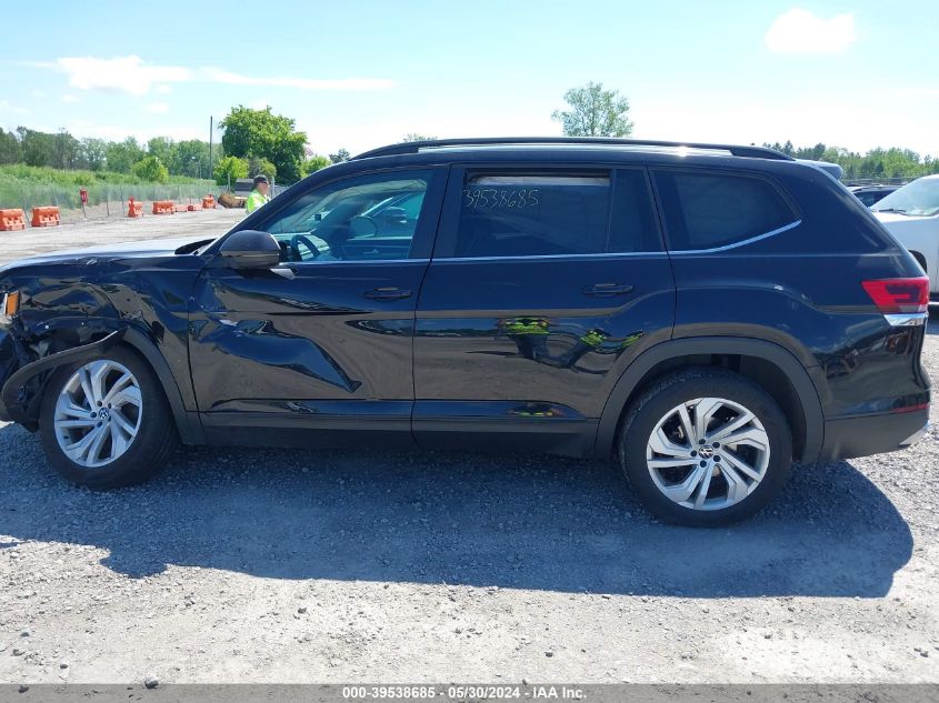 2021 Volkswagen Atlas 3.6L V6 Se W/Technology VIN: 1V2HR2CA0MC545045 Lot: 39538685