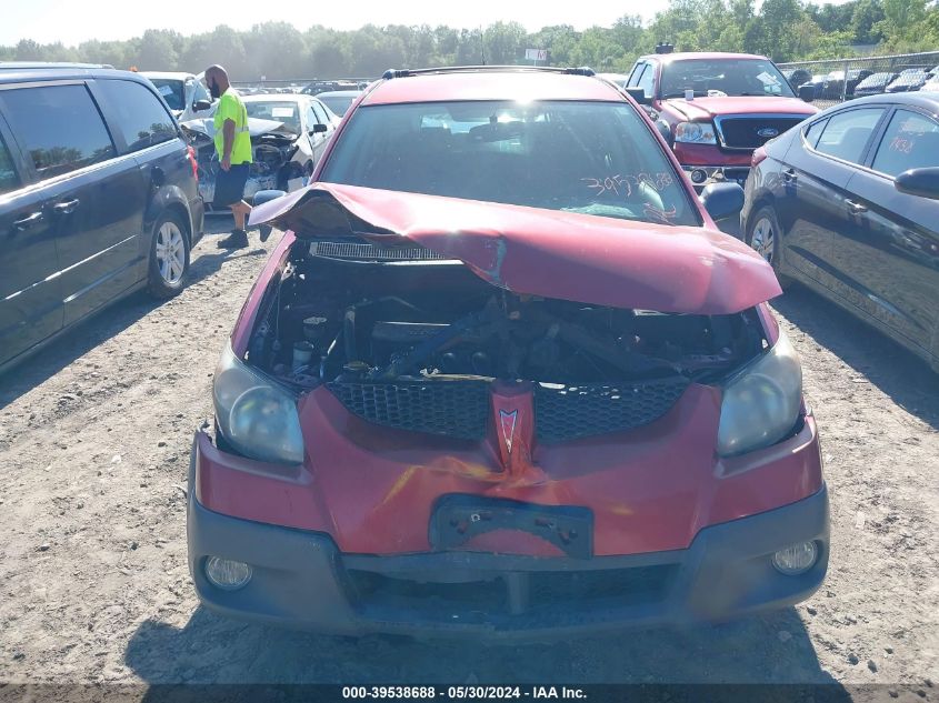 2004 Pontiac Vibe VIN: 5Y2SL628X4Z405242 Lot: 39538688