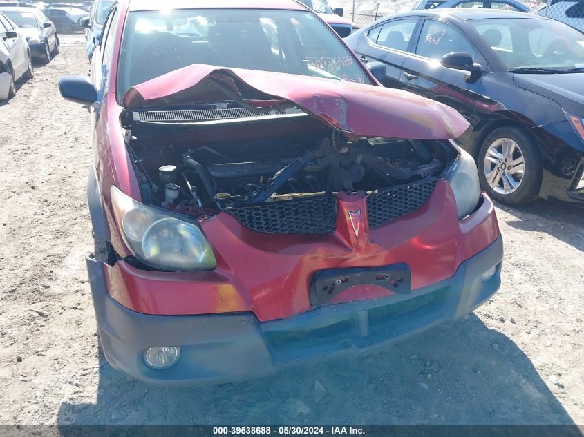 2004 Pontiac Vibe VIN: 5Y2SL628X4Z405242 Lot: 39538688