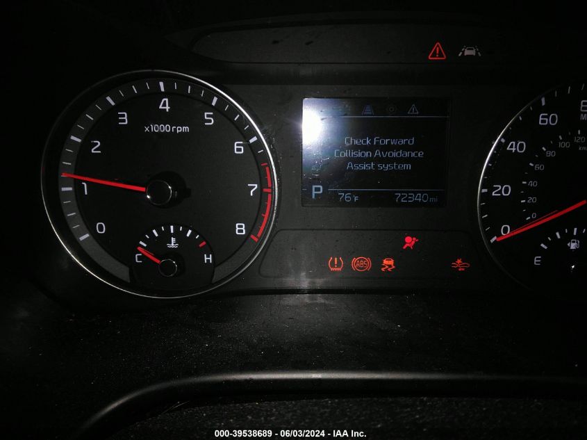 2020 Kia Forte Gt-Line VIN: 3KPF34AD0LE222639 Lot: 39538689