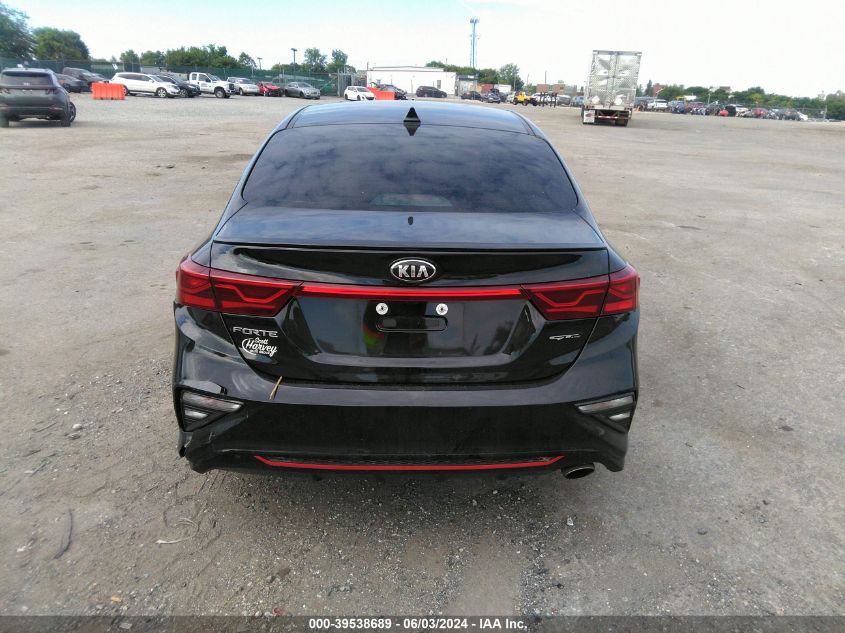 2020 Kia Forte Gt-Line VIN: 3KPF34AD0LE222639 Lot: 39538689