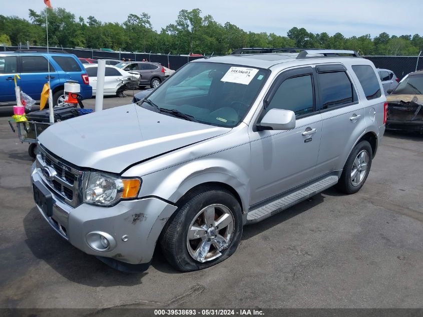 2011 Ford Escape Limited VIN: 1FMCU9EG1BKA26461 Lot: 39538693