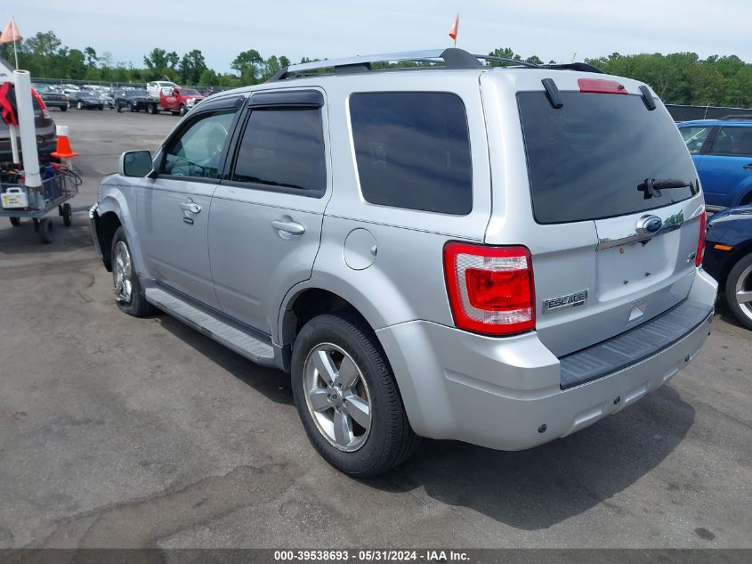 2011 Ford Escape Limited VIN: 1FMCU9EG1BKA26461 Lot: 39538693