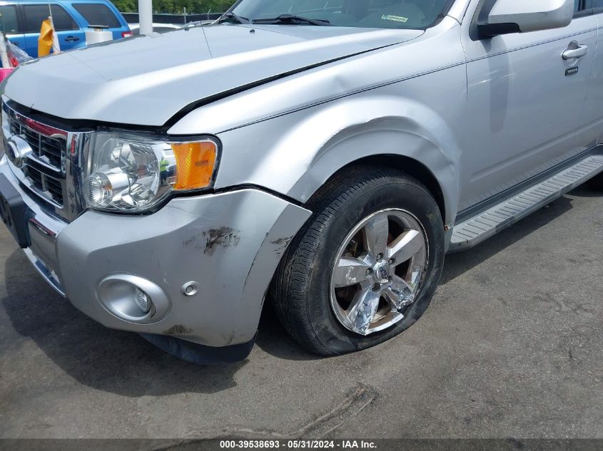 2011 Ford Escape Limited VIN: 1FMCU9EG1BKA26461 Lot: 39538693