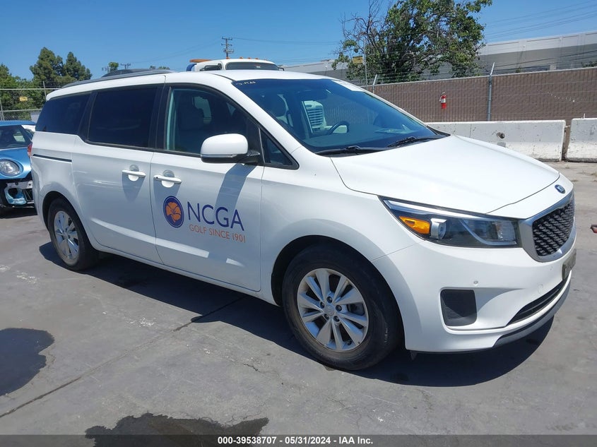 KIA SEDONA LX 2017
