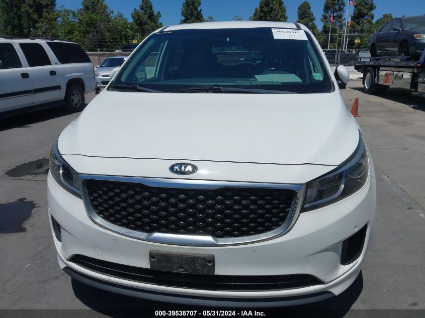 2017 Kia Sedona Lx VIN: KNDMB5C16H6321255 Lot: 39538707