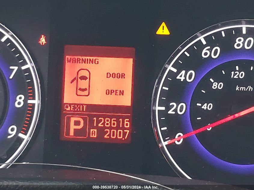 2008 Infiniti G35 Journey VIN: JNKBV61E58M222169 Lot: 39538720