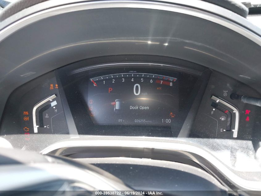 2019 Honda Cr-V Ex-L VIN: 2HKRW2H80KH610093 Lot: 39538722