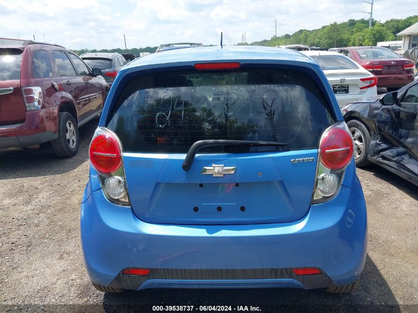 2014 Chevrolet Spark Ls Auto VIN: KL8CB6S98EC446644 Lot: 39538737