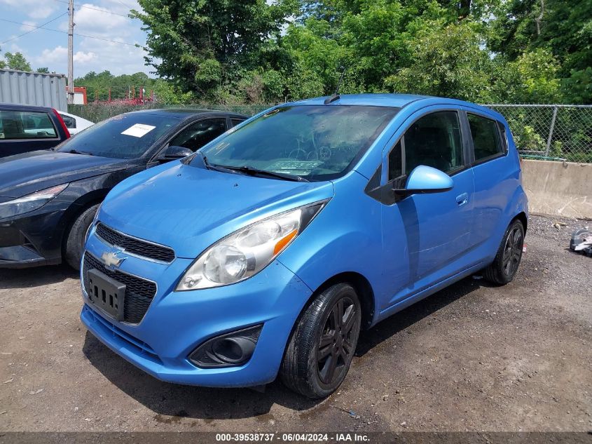 2014 Chevrolet Spark Ls Auto VIN: KL8CB6S98EC446644 Lot: 39538737